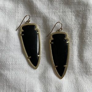 Black Kendra Scott earrings